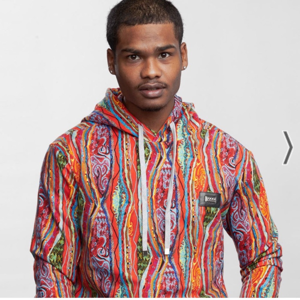 COOGI Men's Vibrant Multicolor Hoodie